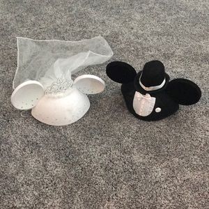 Disney: Mickey & Minnie Mouse Bride & Groom Hats